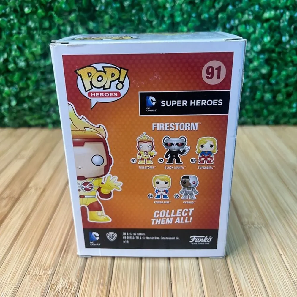 Funko Pop DC Super Heroes 91 Firestorm Vinyl Figure